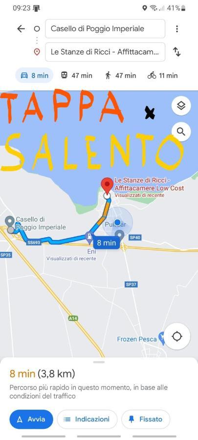 Le Stanze Di Ricci - Affittacamere Low Cost Lesina Exteriér fotografie